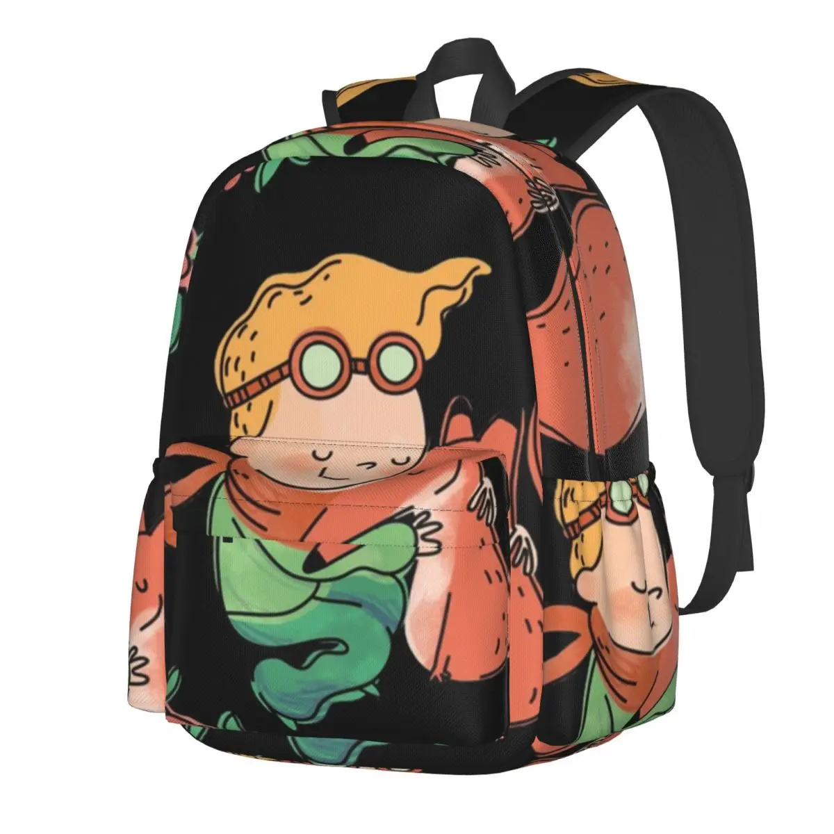 

The Little Prince Rose Backpack Youth Novel Lightweight Backpacks Polyester Aesthetic High School Bags Workout Custom Rucksack