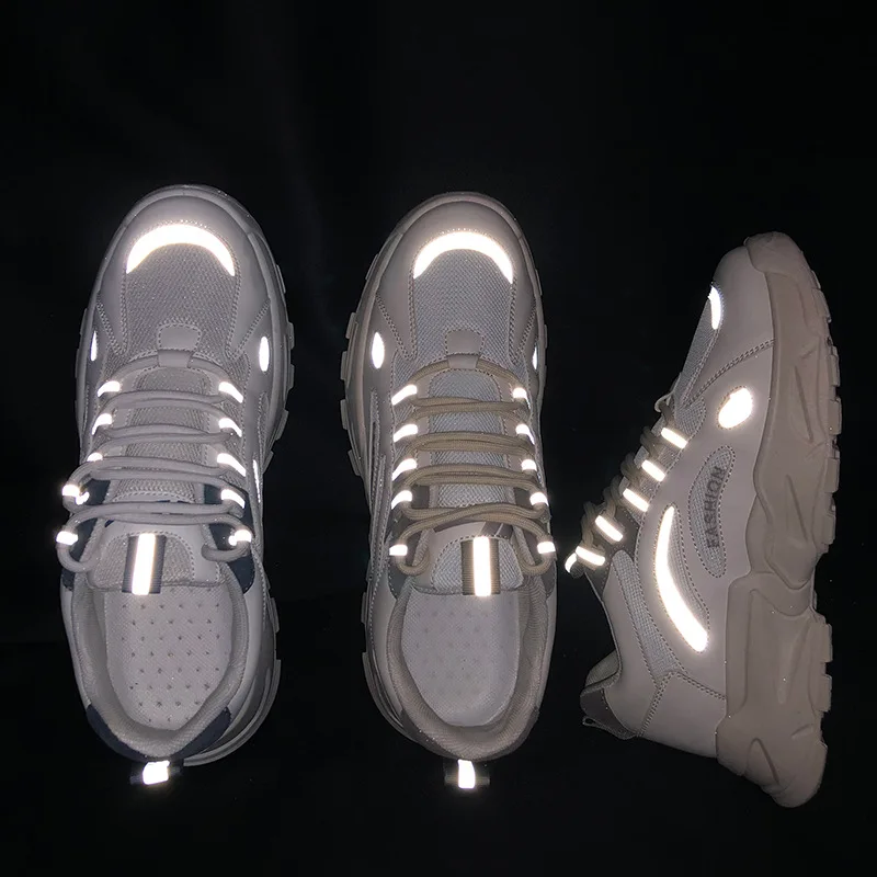 

2022 Summer New Ins Casual Shoes Breathable Sports Dad Shoes Trendy Men's Shoes All-match Sneakers Mesh Mesh Shoes Running Shoes