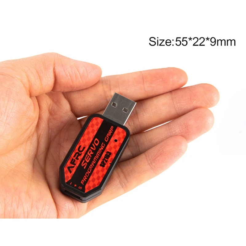 Портативная USB-сервокарта AFRC SP2103 для стандартного программируемого сервопривода