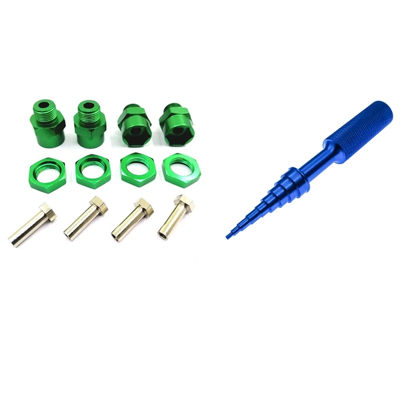 

1 шт. металлический подшипник, инструмент для разборки ступицы руля и 1 комплект 12 мм, поворот 17 мм, удлинитель колеса, адаптер шестигранной с...