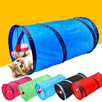 tunnel toy cat fun pet 2 hole balls toy collapsible kittens puppies gloves rabbit rabbit tunnel toy for dogs