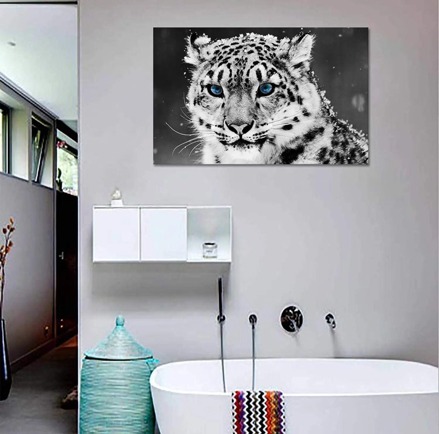 Blueeye Тигровое животное холст живопись картина с животными украшение для дома