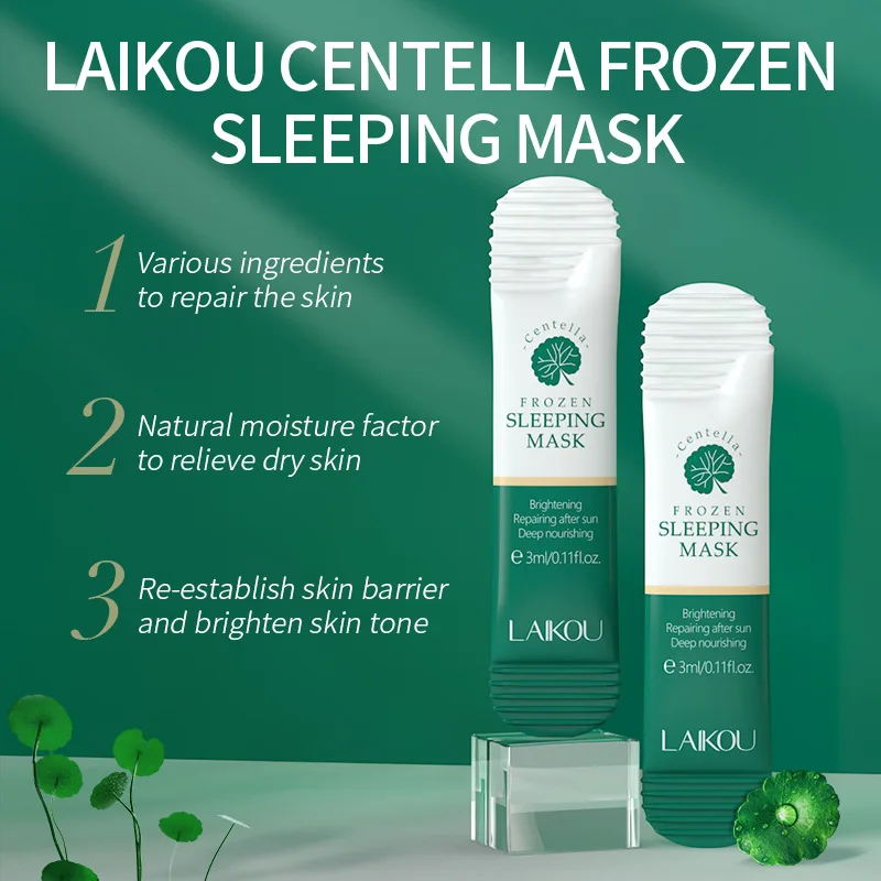 

Centella Asiatica Mask Hydrating Facial Mask for All Skin Types Instant Repairing & Moisturizing with Soothing Centella Asiatica