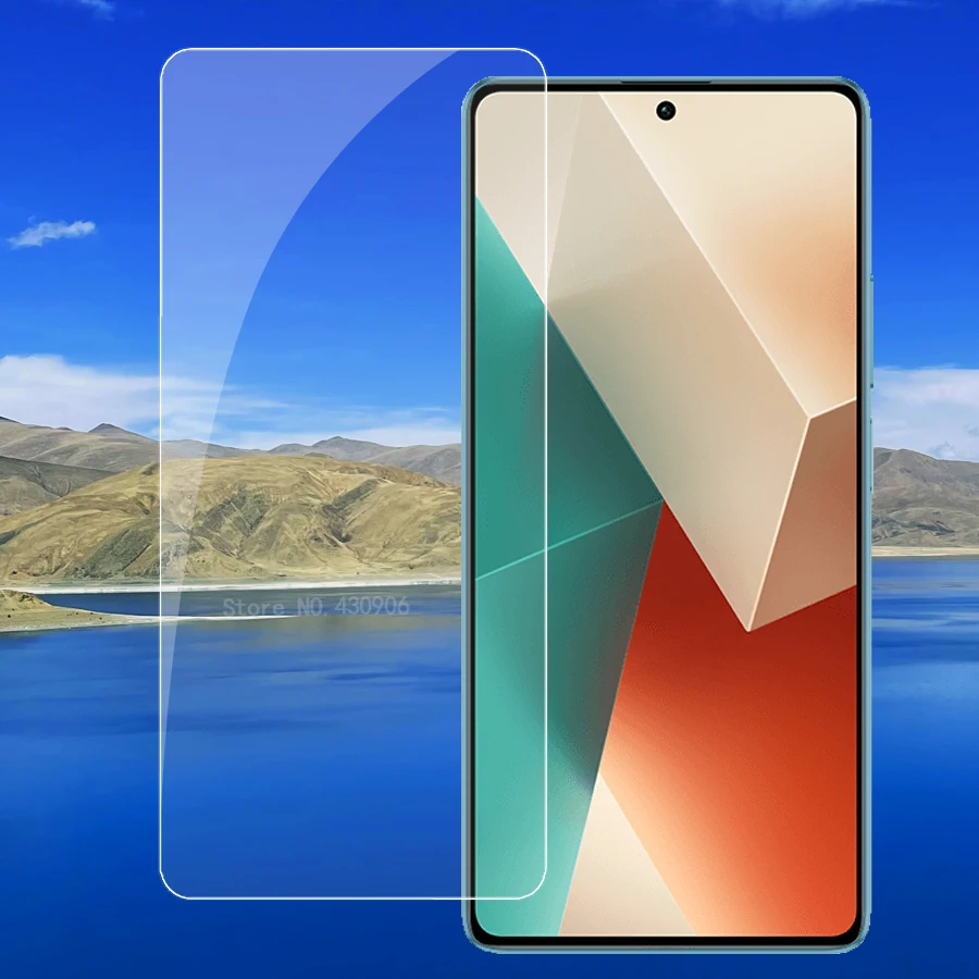 Защитное стекло для Xiaomi Redmi Note 13 5G прозрачное закаленное 2.5D edge 9H Hard