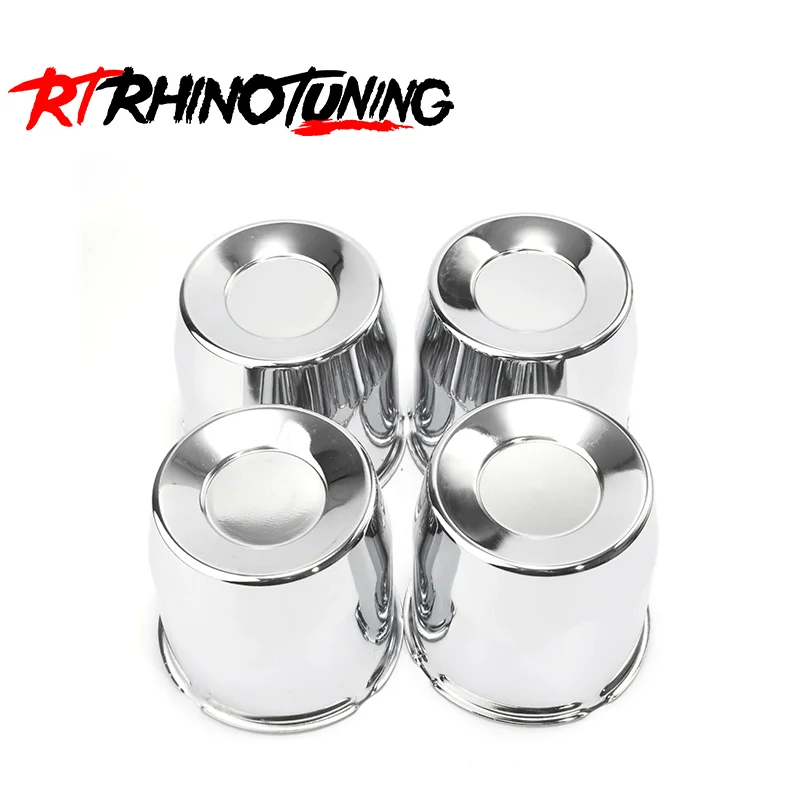 Фото RhinoTuning 2/4 шт. 108 мм (4,25 дюйма) Ступица 110 мм (4,33 дюйма) H Нажимные центральные колпаки ступицы Подходит для дисков 4,25 дюйма прицепа/грузовика Центральный диаметр 4,33 дюйма H №1