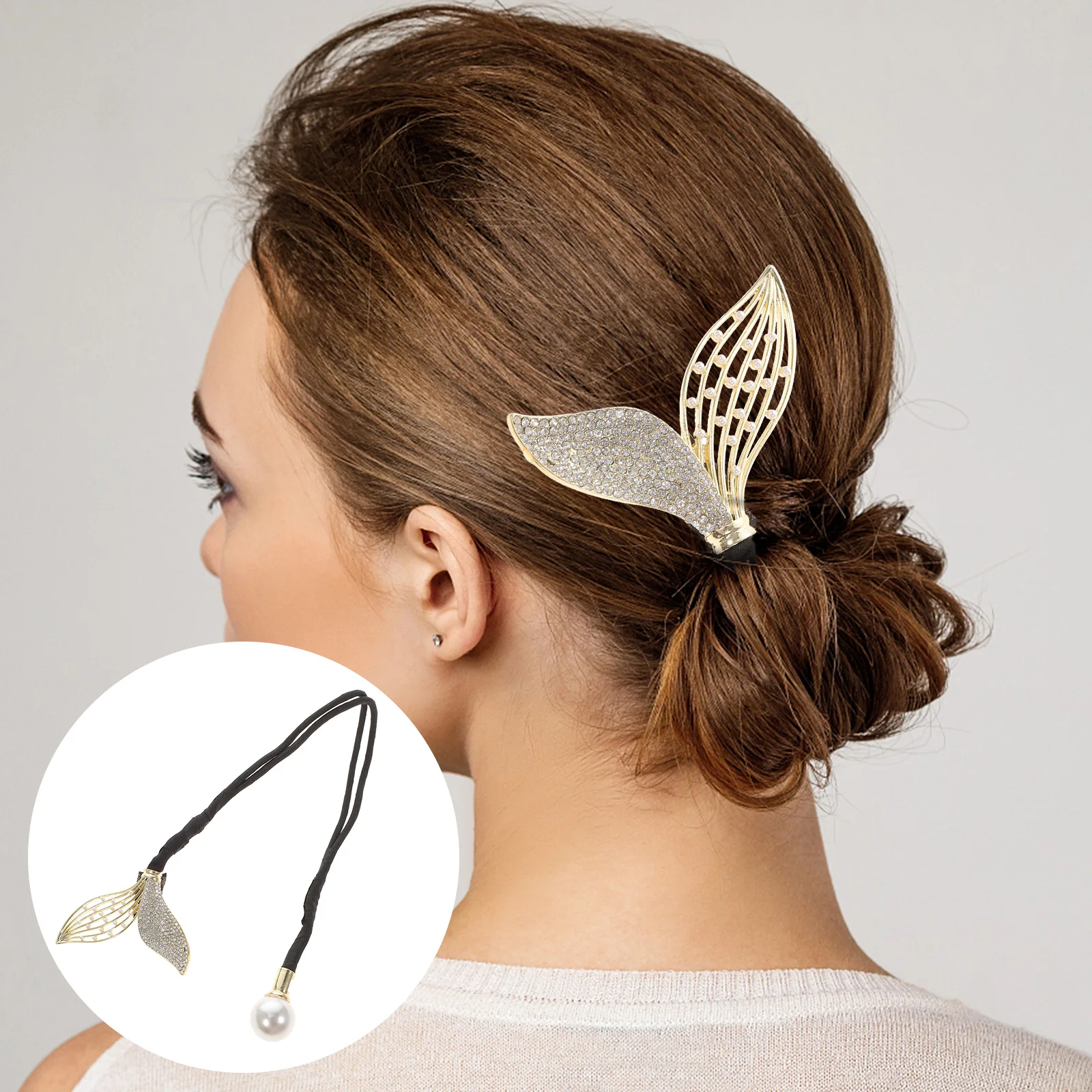 

Lazy Hair Curler Bun Maker Mermaid Hair Bun Maker Elegant Mermaid Hair Accessories
