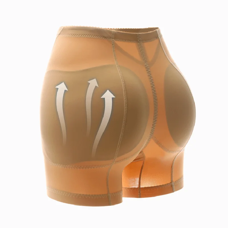 Women Butt Lifter Removable Inserts Panties Padded Underwear Shaper Control Waist Boyshorts Big Large Hip M-4XL
