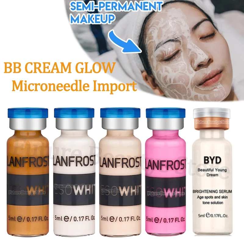 

BB Cream Glow Starter Kit Mesowhite Facial Serum Anti-Aging Moisturizing Whitening Liquid Foundation Skin Care For Mesotherapy