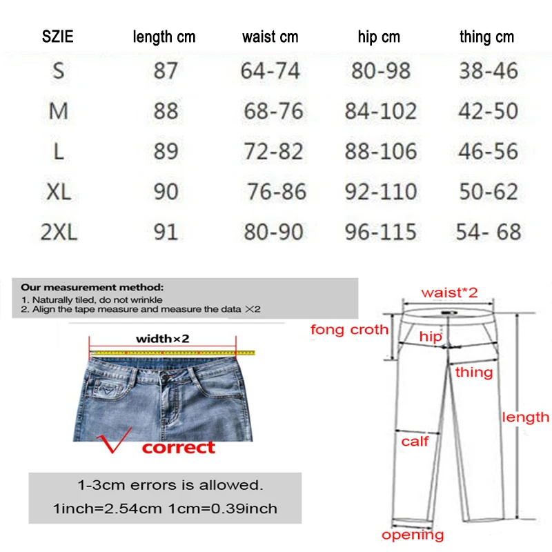 Ripped jeans denim knee hole women new Korean high waist slim slim nine points pencil pencil pants tide