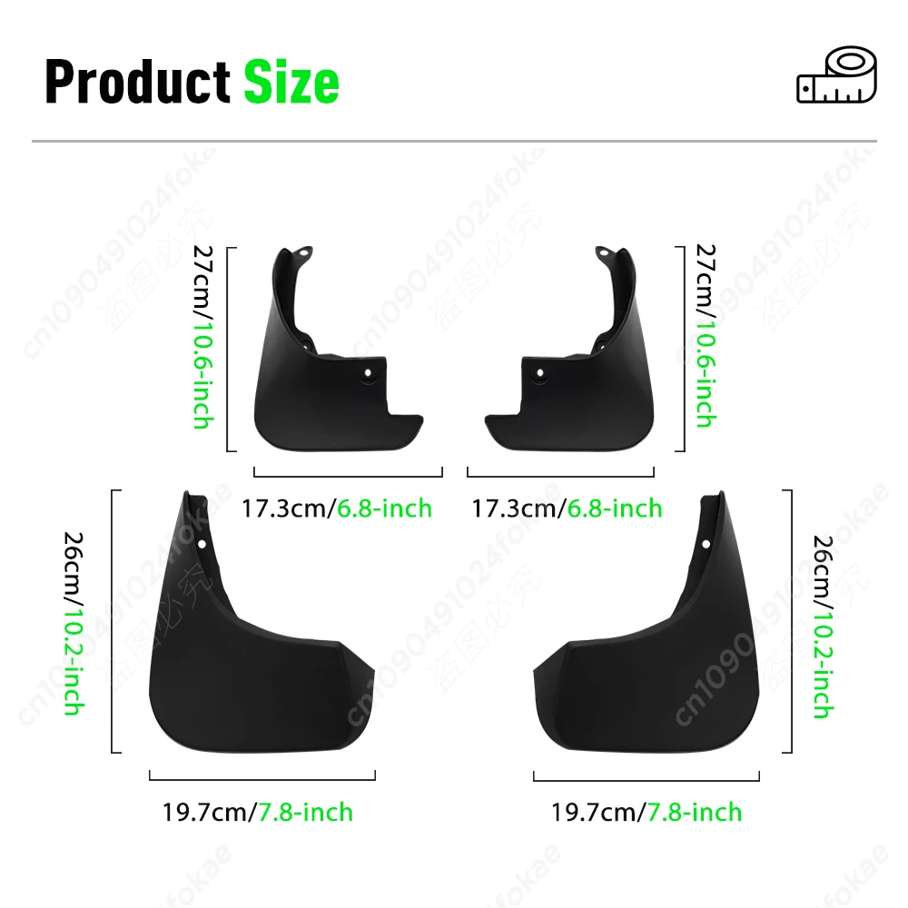 Для Toyota Yaris Hatchback Hatch 2005 2006 2007 2008 2009 2010 2011 крыло брызговики защита