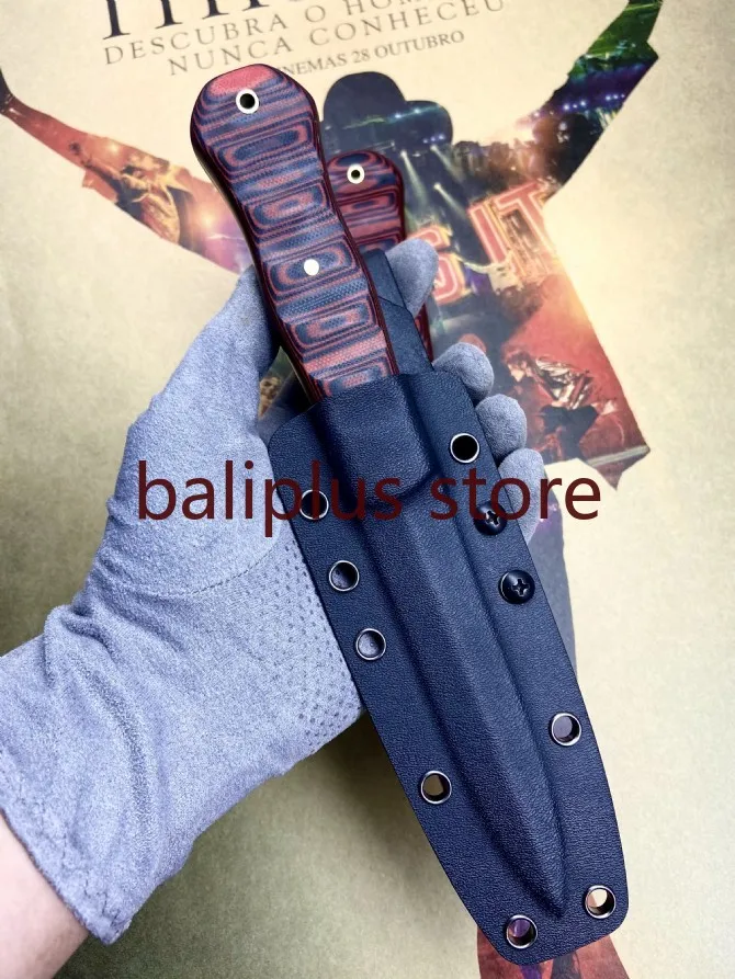 Новейший прямой нож Wkler War Maniac VG10 с фиксированным клинком рукоятка G10 инструмент