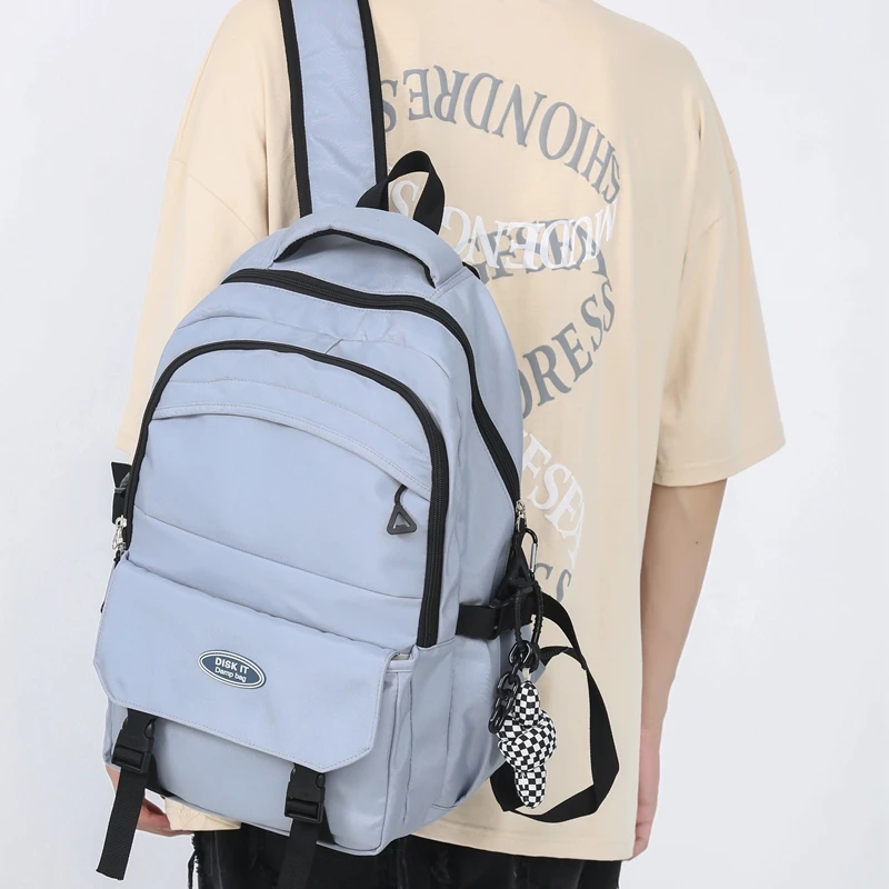 

JOYPESSIE Fashion Men Backpack Women Travel Mochila High Quality College Laptop Bag for Teens Student Bookbag Girl Boys Shoolbag