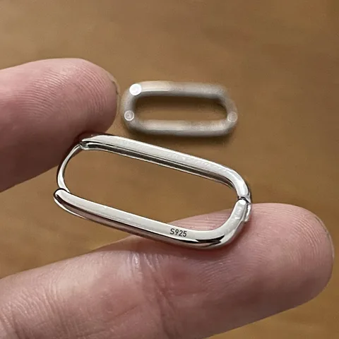 Серьги из серебра BFCLUB