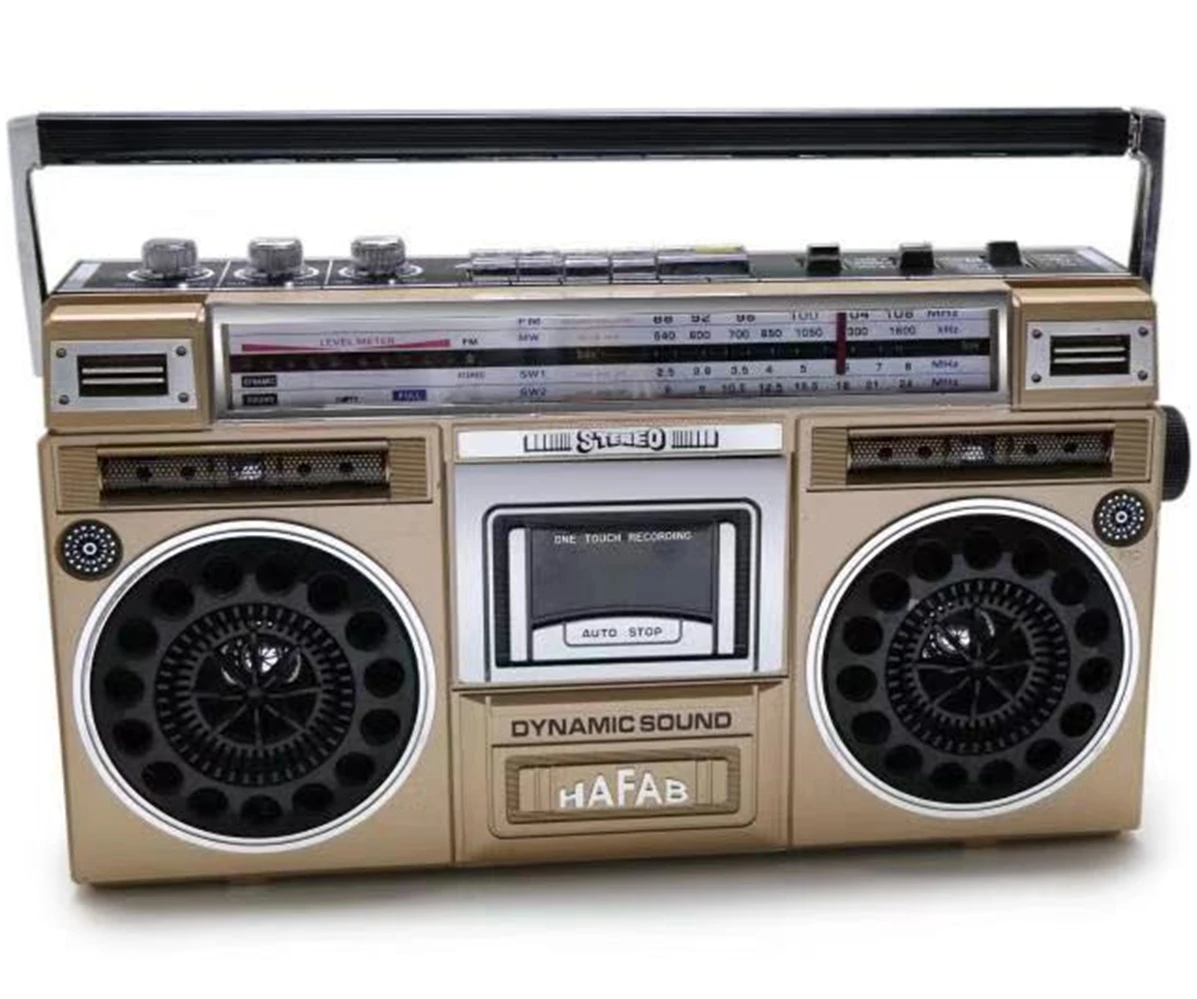 Home Used Popular Classic Big Cassette Recorder Player With FM/AM/SW Radio and USB/SD Function Bluetooth Connect