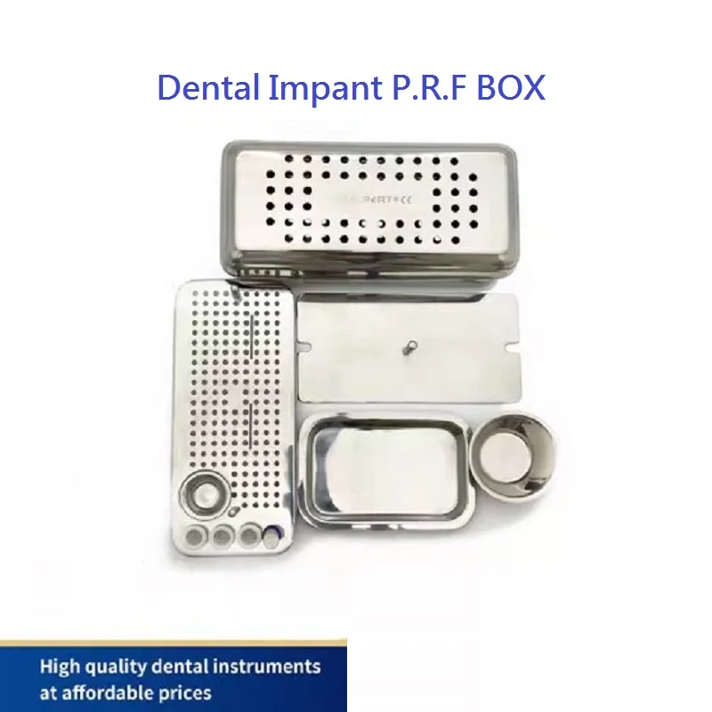 2023 New Dental Orthodontic Implant PRF Box Stainless Steel Dental PFR-BOX Plate Rich Fibrin Box for Dentist Use images - 6