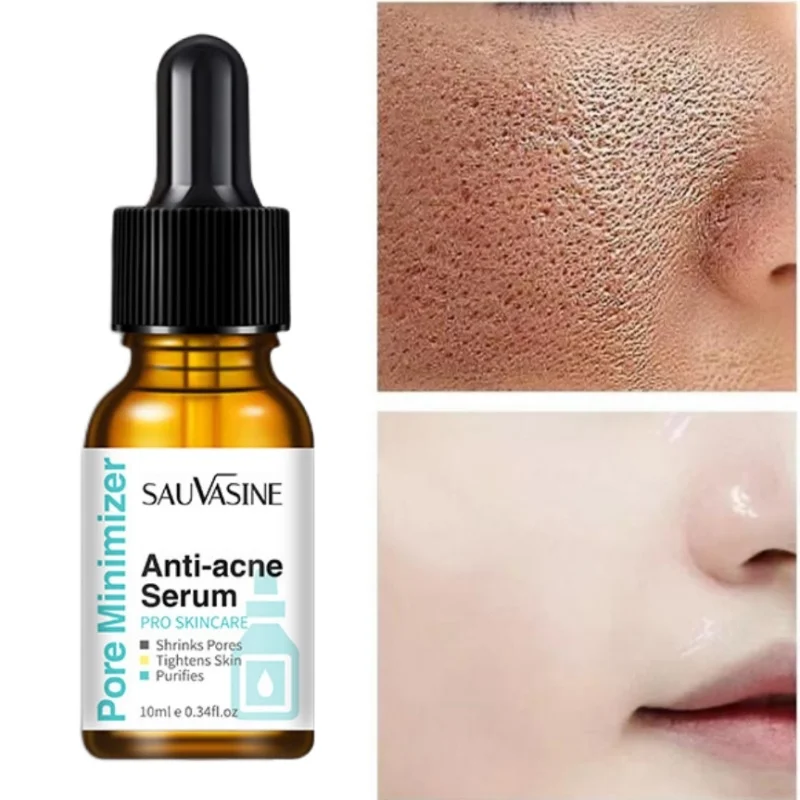 

SAUVASINE Face Serum Replenishment Moisturize Shrink Pores Whitening Brighten Skin Care Firming Hyaluronic Acid Facial Essence