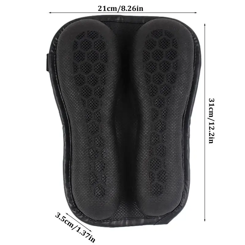 Motorcycle Seat Cushion Breathable Gel Motorcycle Rear Seat Pads Shock Absorption Seat Cushions For Motorbike Accessories images - 6