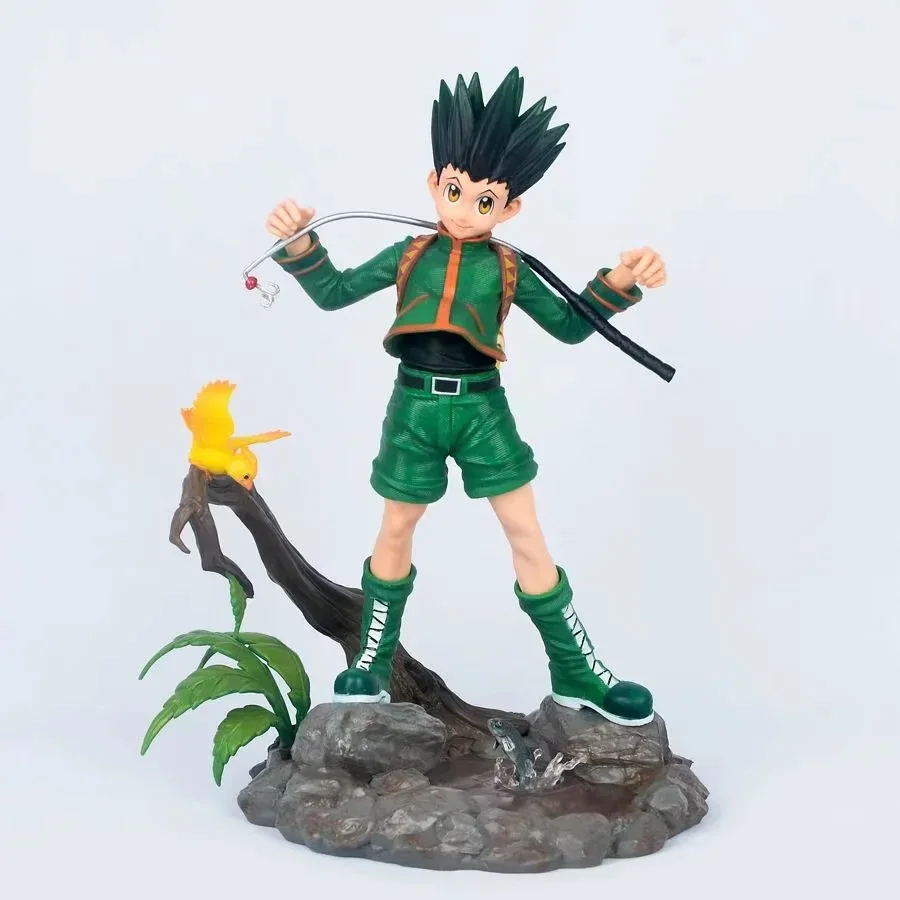 

28cm Hunter Anime Figure Gon Freecss & Killua Zoldyck Action Figure Gon Freecss Figure Kurapika Figurine Model Doll Toy