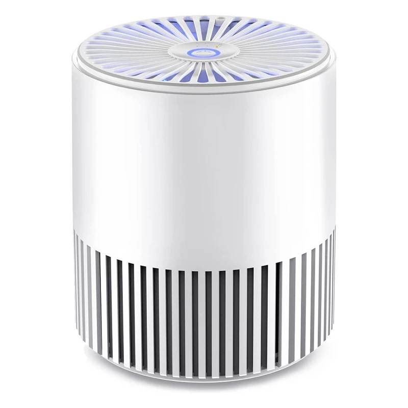 

Air Purifiers For Bedroom - Air Purifier For Removing Smoke Dust Pet Dander Odors Pollen And Hair, With Quiet Sleep Mode