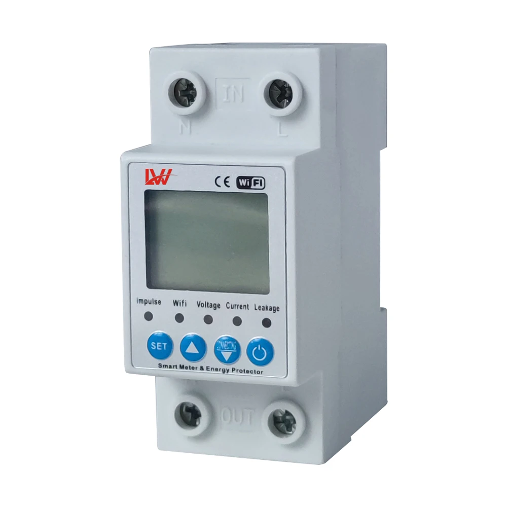 

Автоматическая защита от утечки, регулируемое устройство защиты от электрического источника питания, ЖК-дисплей с функцией измерения