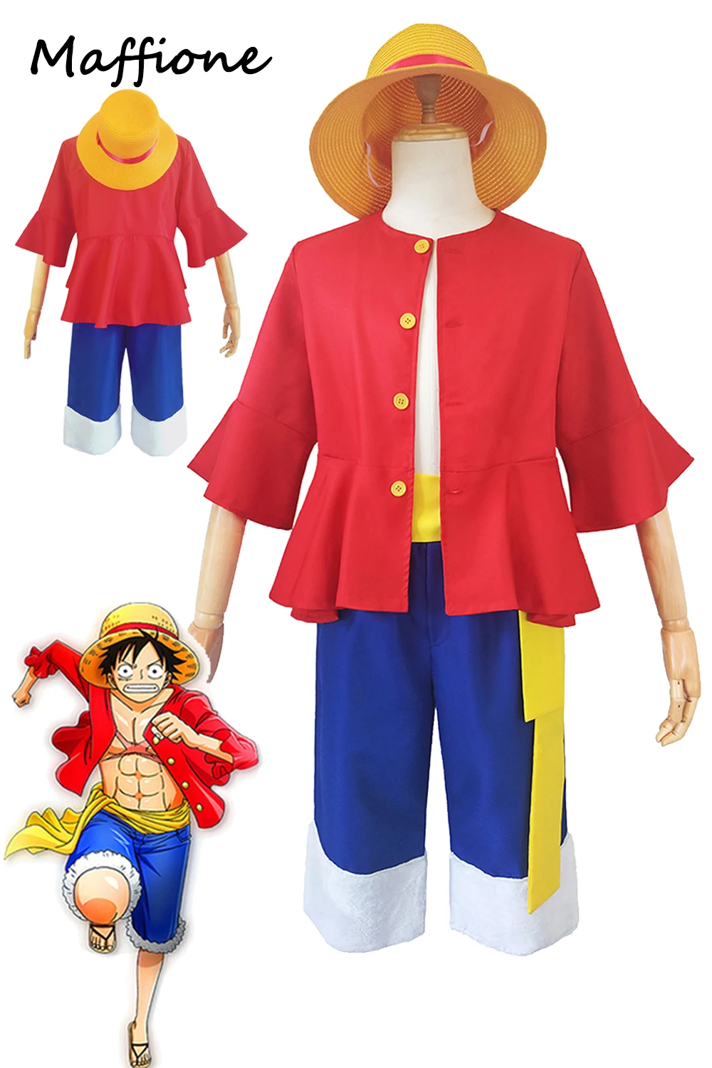 

Luffy Косплей фантазия наряды Аниме Один Косплей Костюм маскировки мальчиков взрослые мужчины Хэллоуин ролевые фантазии наряды мужчины