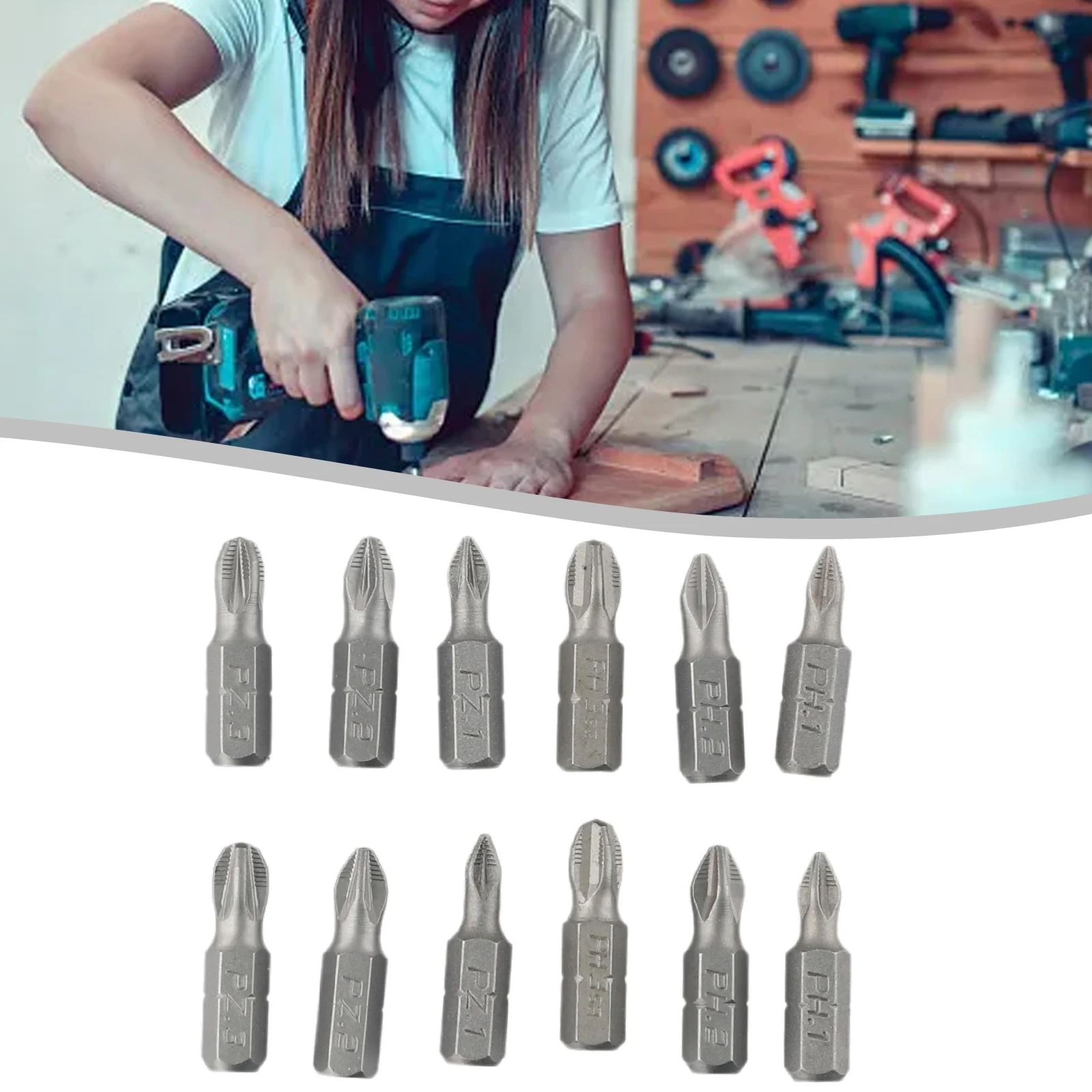 Магнитная пакетная головка для дрели PH1/PH2/PH3/PZ1/PZ2/PZ3 перезаряжаемая ветровая