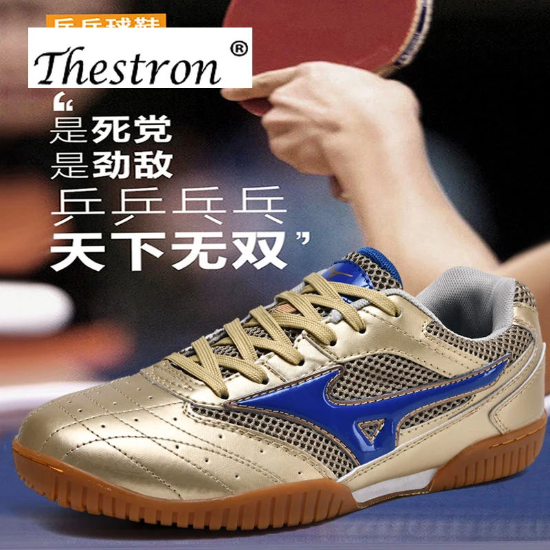 2022 New Table Tennis Shoes Men Mesh Breathable Volleyball Shoes Non-slip Tennis Shoes Lightweight Badminton Shoes