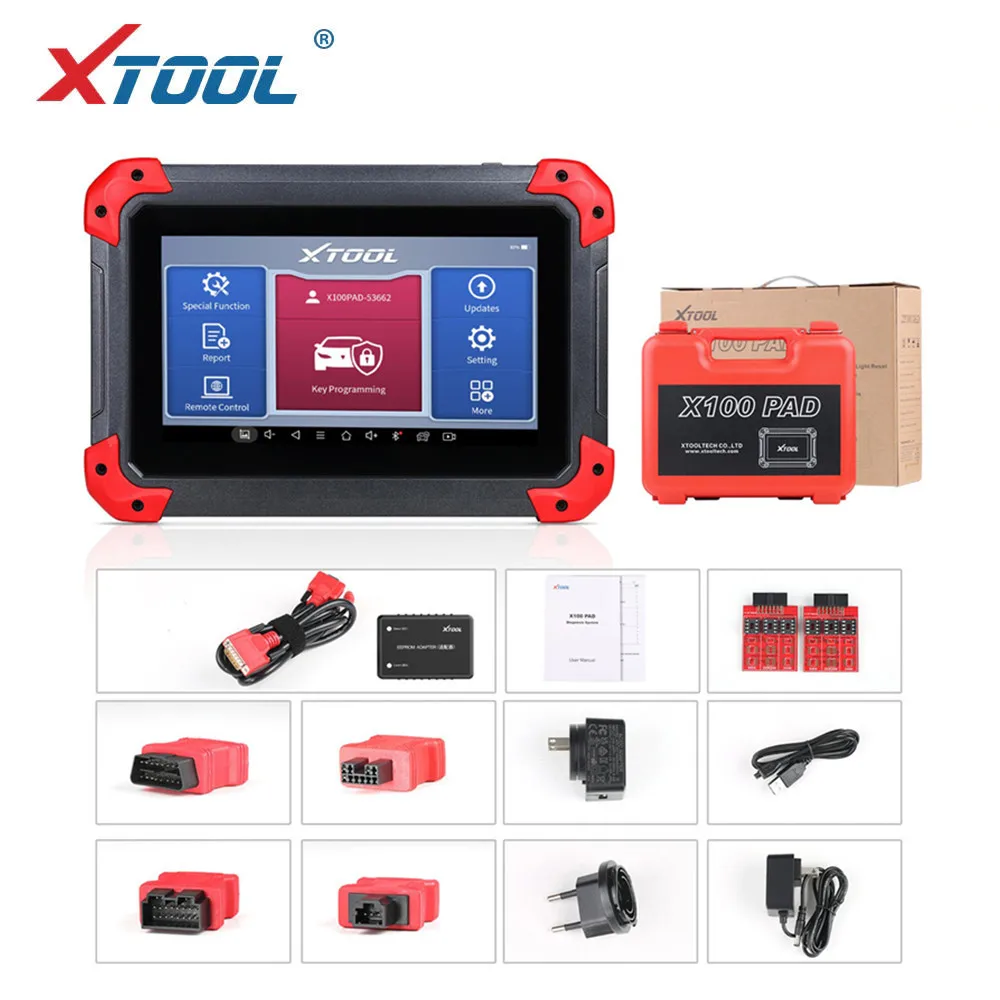 XTOOL X100 PAD X 100 Auto Car Key Programmer With Oil Rest Tool | Programming