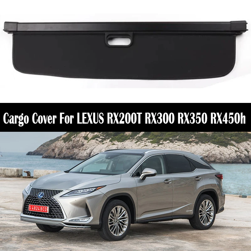 Фото Задняя крышка багажника для LEXUS RX200T RX300 RX350 RX450h 2016-2021, защитная штора, перегородка, защита конфиденциальности №1