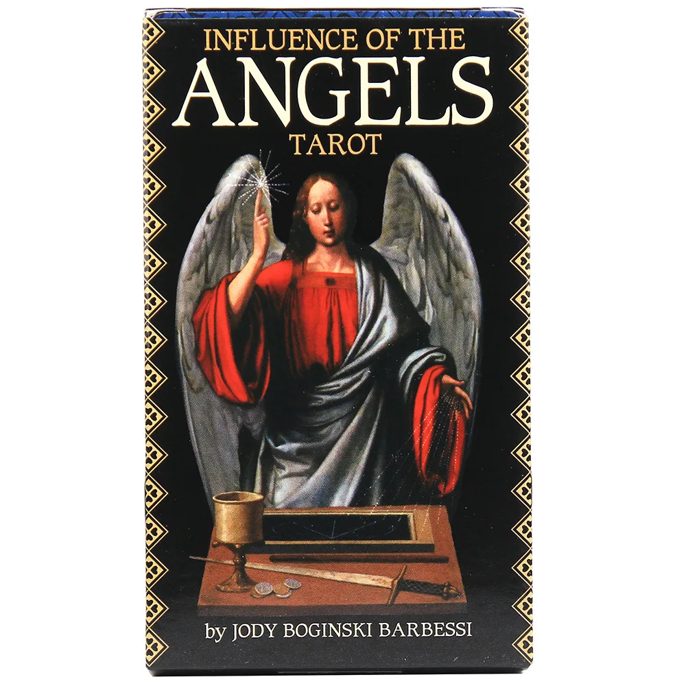 

Influence of The Angels Tarot Oracle Cards Tarot Deck Entertainment Card Game for Fate Divination Occult Tarot Card Games