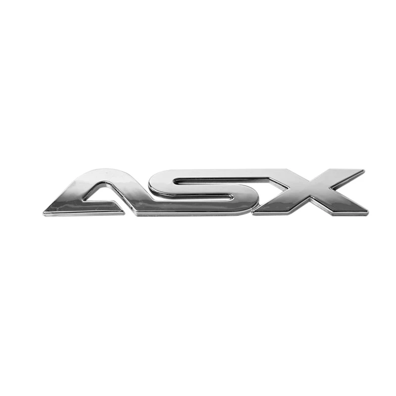 

Декоративная наклейка с буквами на багажник автомобиля для ASX, значок с буквой, авто, внешние аксессуары, модификация, детали