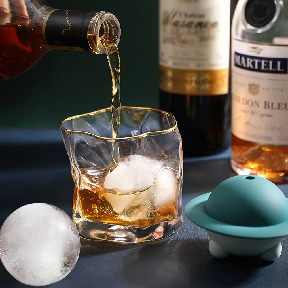 

Silicone Round Ice Cube Whiskey Cocktail Ice Lattice Trays for Kitchen DIY Ice Ball Mold Ball Maker Kitchen Ice Cream Tools