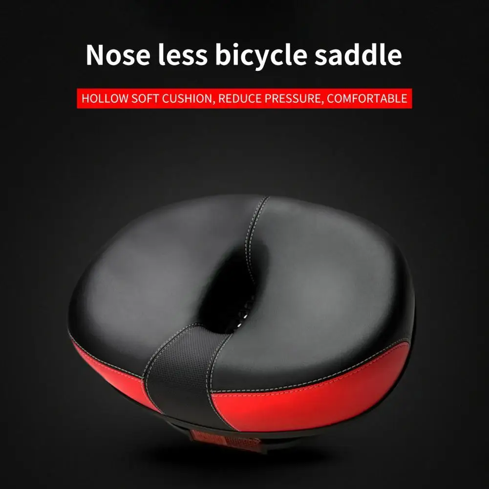 

Hollow Practical Spring Suspension Bicycle Cushion Comfortable Bike Saddle Good Filling for MTB
