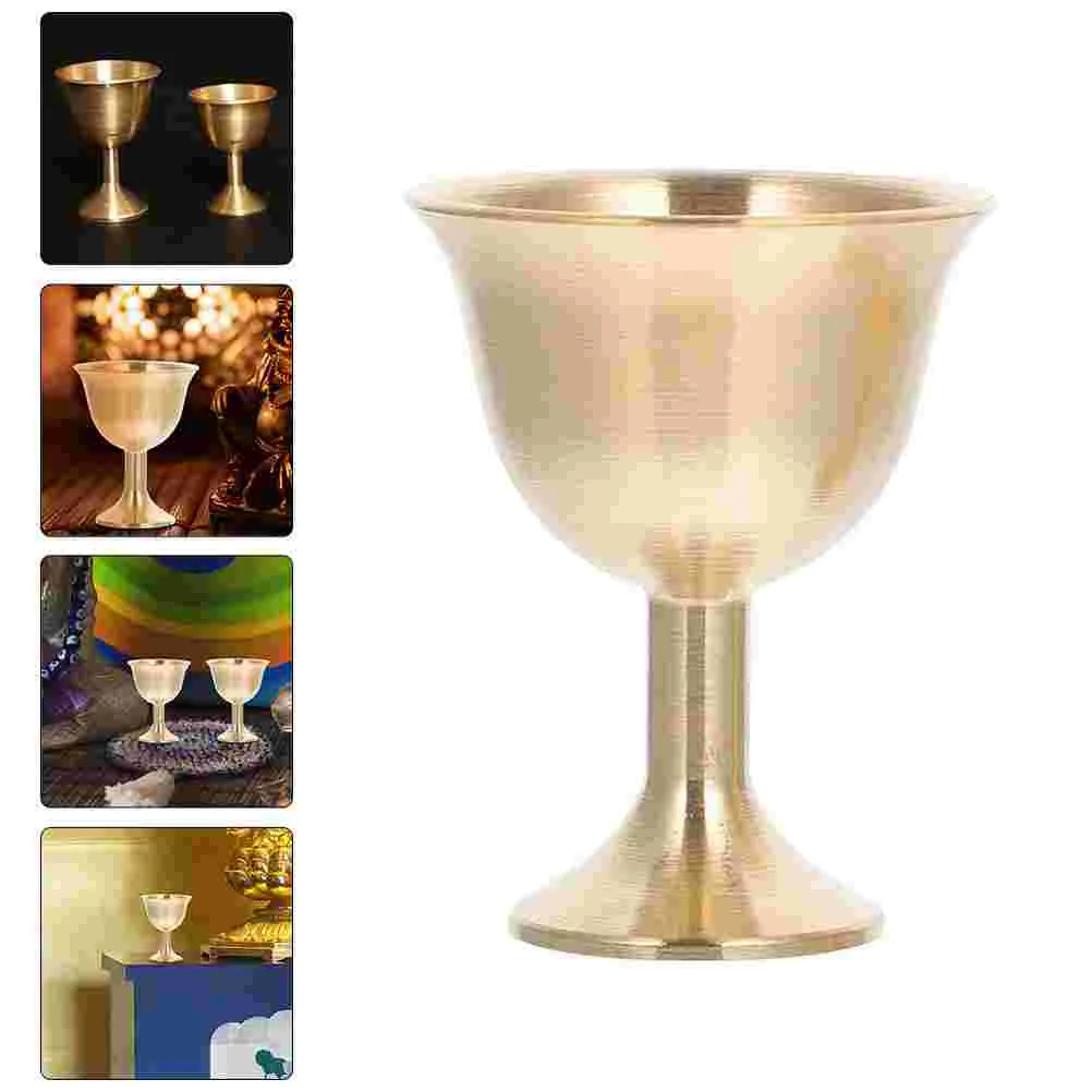 

Glasses Cup Goblet Brass Chalice Temple Vintage Luxury Cups Goblets Pimp Embossed Shot Copper Medieval Holder Adornment