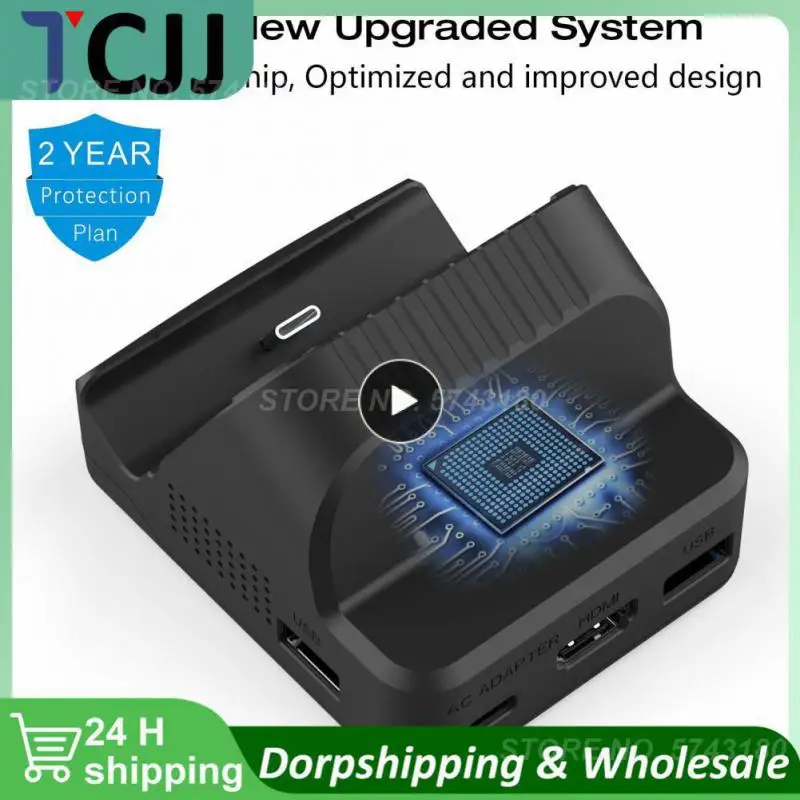 

1/2/3PCS Portable Multifunction TV Projector Charging Dock Kit With Cooling Fan USB 3.0 Port For Switch SWITCH OLED