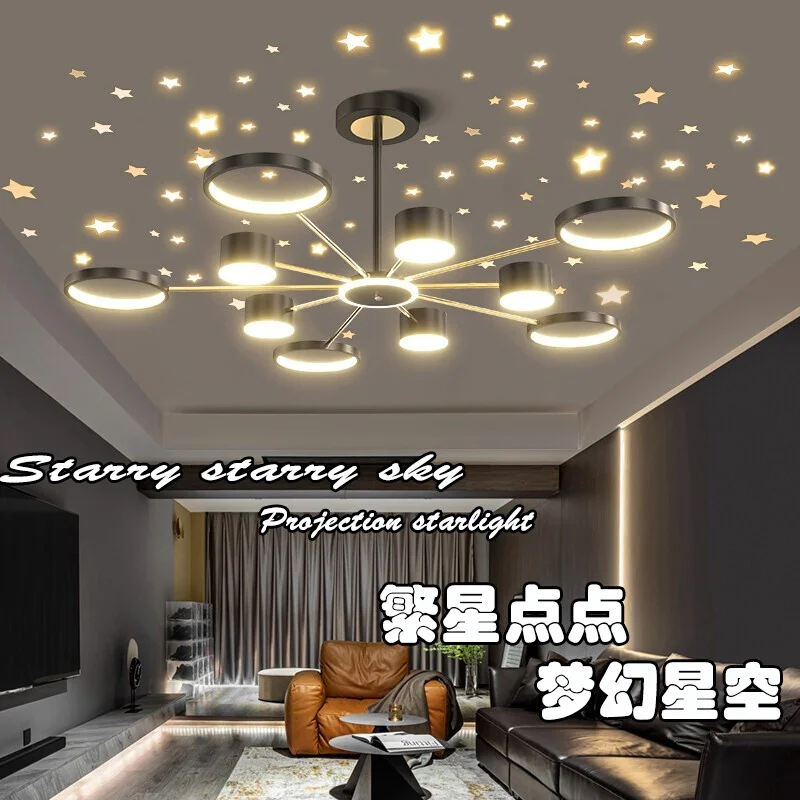 Креативный романтический светильник в виде пустой звезды роскошный для