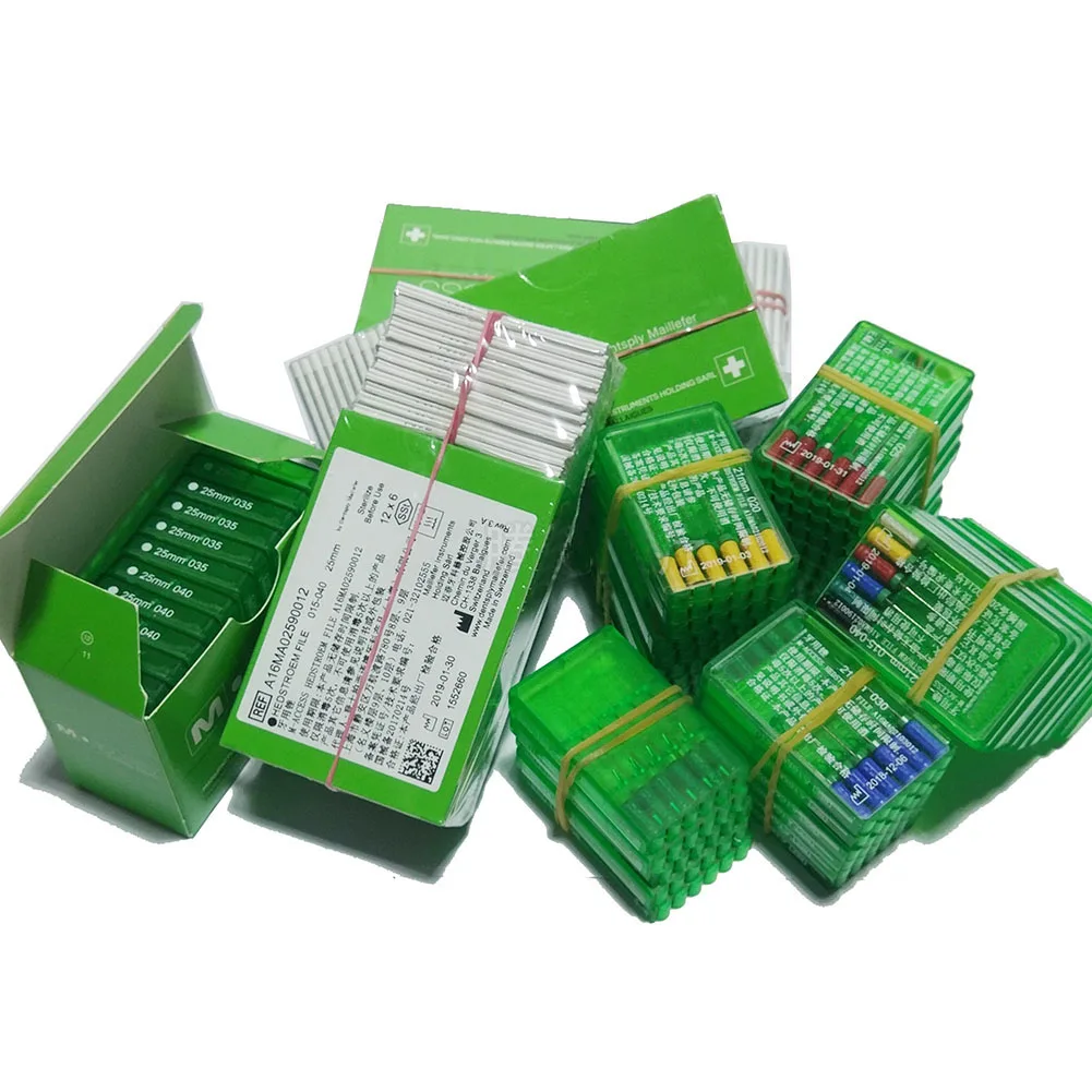 Фото 6 шт./кор. оригинальные файлы для корневых каналов Dentsply K-REAMER Dental Mallefer Access K развертки 21 мм 25 мм ручной инструмент для стоматолога №1