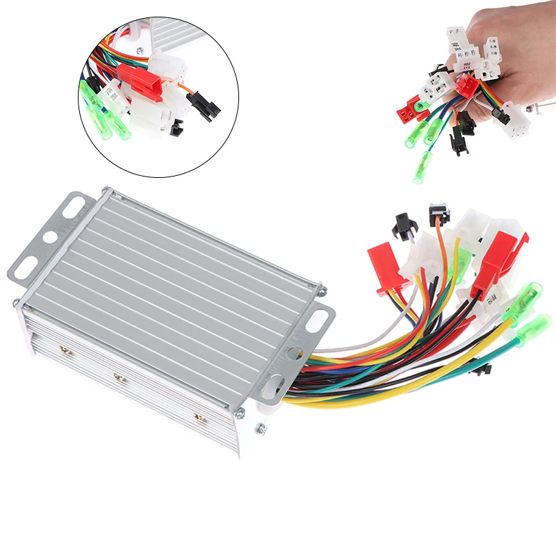 

36V/48V 350W Brushless Motor Controller DC Motor Regulator Speed Controller For Electric Bicycle E-bike Scooter