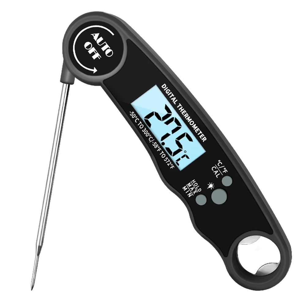 

Stainless Steel Probe Food Thermometer Digital Instant Read Kitchen Cooking Candy BBQ Grill Oven Meat thermometer