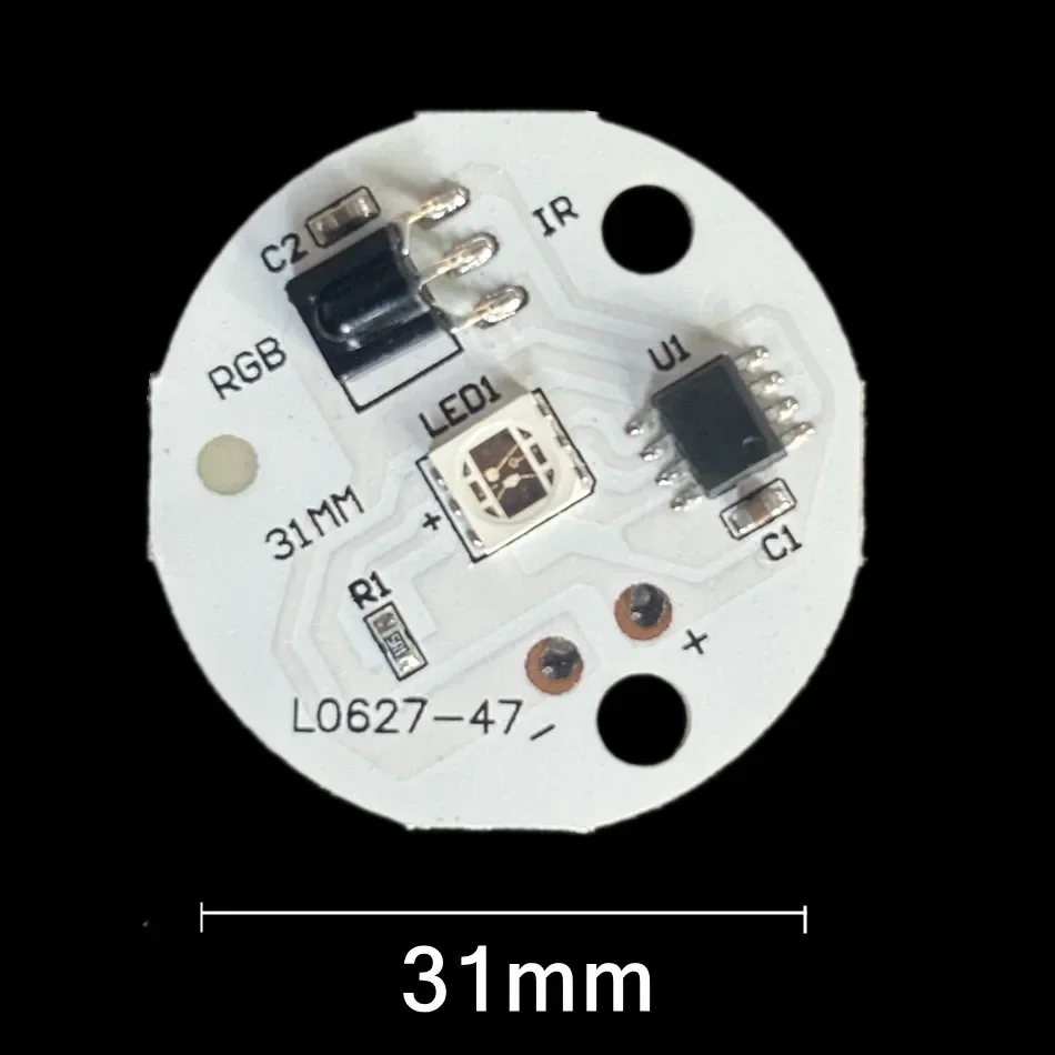 

RGB LED-панель 6 светодиодов 5В