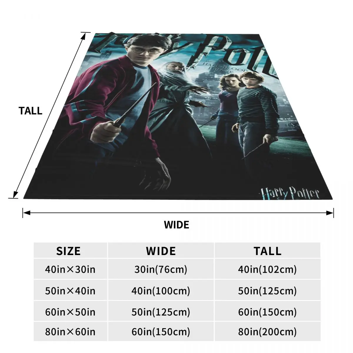 Одеяло из фильма Гаррис P-Potters Magic World качественное мягкое теплое одеяло зимнее для