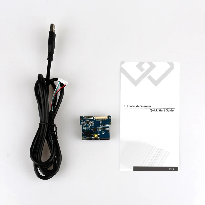 1D модуль сканера штрих-кода встроенный двигатель CCD фиксированный считывания для