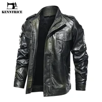 kenntrice men biker jacket stylish tie dye style faux leather ride outerwear youth pop trend motorcycle wild coat mens clothing