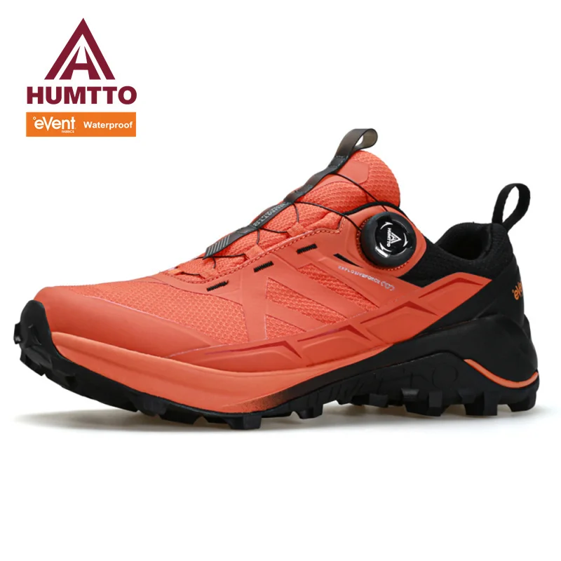HUMTTO Waterproof Shoes for Men Casual Mens Sneakers 2023 Breathable Fashion Luxury Designer Man Sports Black Running Trainers
