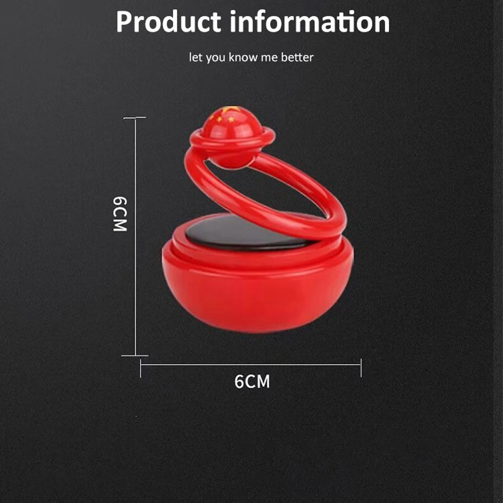 Автомобильный ароматизатор на солнечной энергии парфюмерный диффузор