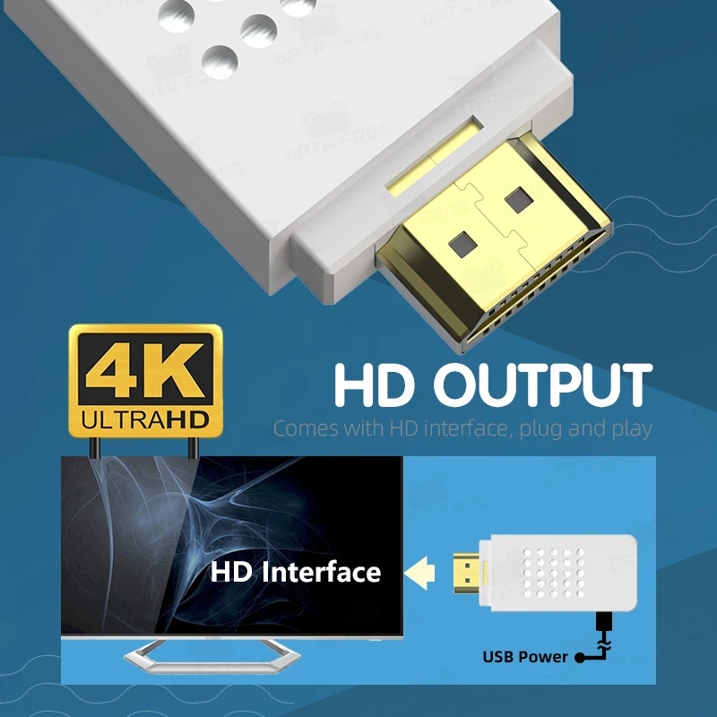 Игровая консоль с 2 4G двойным беспроводным контроллером мини-классическая игра