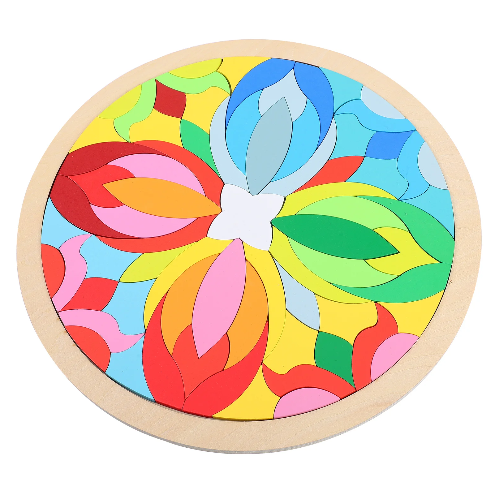 

1Set of Wooden Children Building Block Kids Early Education Building Block