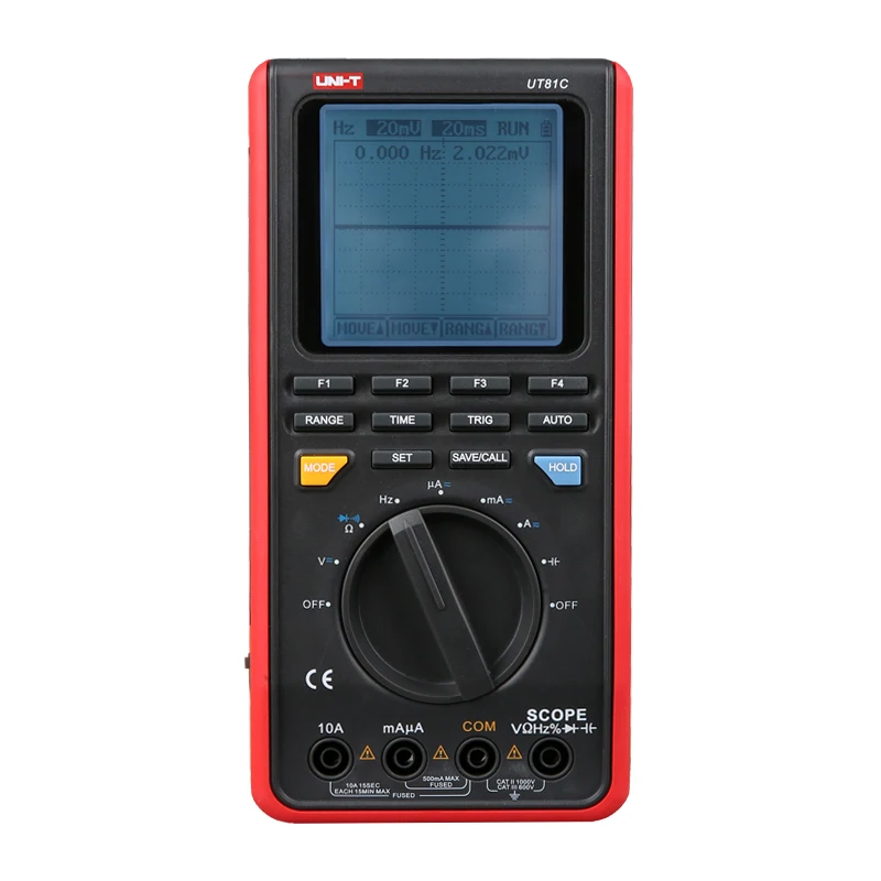 

UT81C Multifunction Meter Digital Oscilloscope Multimeter Handheld Electrician Repair