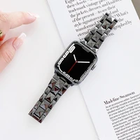 ceramics strap for apple watch band 44mm 42mm 40mm 38mm luxurious wrist bracelet correa iwatch series 6 5 4 3 7 45mm 41mm belt