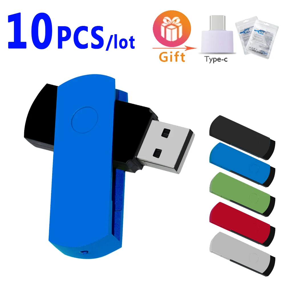 

Флеш-накопитель USB 128, 10 шт./лот, 64 ГБ, 32 ГБ, 16 ГБ, 8 ГБ, 2,0 ГБ